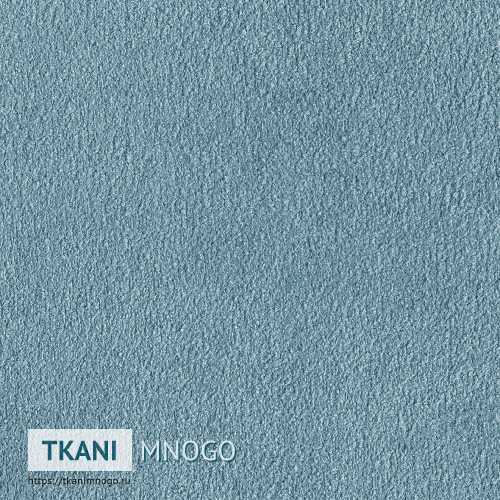 Фото внешнего вида велюра “33” (однотонный голубой)