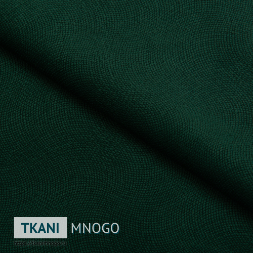 Фото ткани велюра “99” (однотонный зеленый)