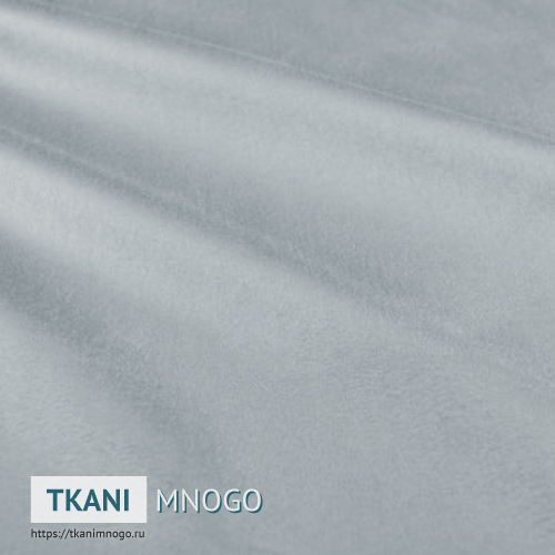 Фото материала велюра “80” (однотонный серый)