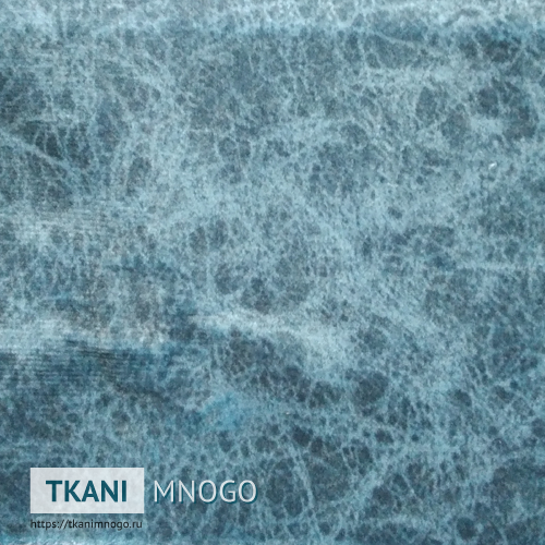 Фото внешнего вида велюра “2-19” (узор синий)